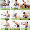 GoFitness Push Down Bar Machine - Chest Expander at Home Workout Equipment for Chest, Arm, Shoulder, Abs and Back - Portable Upper Body Trainer for Home, Travel or Outdoors view 3