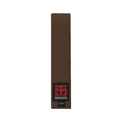 MOOTO Taekwondo Color Belts Single Wrap(Width 4cm) 8 Colors TKD MMA Martial Arts Hapkido Karate (Brown, 2. Length(180cm or 70.9 inch))