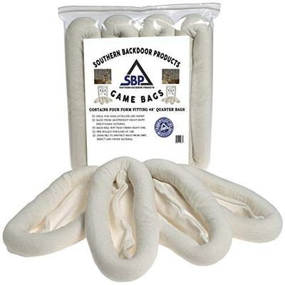 Southern Backdoor Products Hunting Game Deer Antelope and Sheep Bags. 48 inch 4 Pack Reusable and Machine Washable. Each Bag is Pre-Rolled Lightweight and Scent-Free.