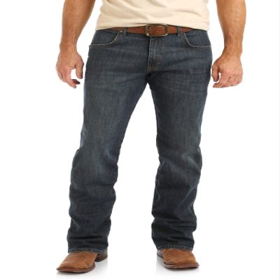 Retro Relaxed Fit Boot Cut Jean, Falls City, 6 Slim