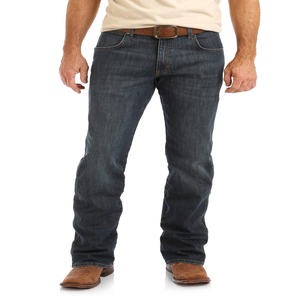 Retro Relaxed Fit Boot Cut Jean, Falls City, 6 Slim