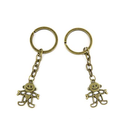 1 Items Keychain Keyring Key Tags Chains Rings Jewelry Bag Charms G6FD6 Boy Robot