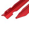 Aexit 10pcs 1-inch Home hardware Length Aluminium Alloy Tent Grounding Stake Red for Camping Hiking Model:94as76qo53 view 3