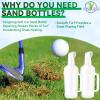 Universal Golf Cart Sand Bottle Suitable for Club Car EZGO Yamaha,Divots Filler Sand & Seed Bottle with Rattle Proof Holder view 2