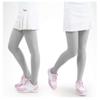 Winter Light Breathable Clothing Pants Sport Leggings Womens Golf Clothes Stirrups Leggings Sun Protection Cool Ice Silk Leg Socks(Gray) view 4