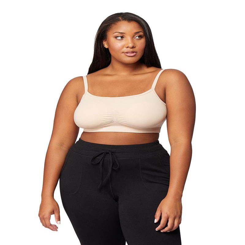 32 Degrees Womens Cool Bralette, Nude, XSmall