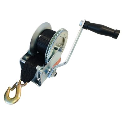 Professional EZ Travel Collection Jet Ski and Boat Trailer Hand Crank Winch (1200 LBS Rated)