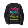 Happy 100th Day of School Teacher Students 100 Days Kids Sweatshirt view 1