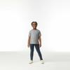 Gildan Unisex Child Ultra Cotton T-shirt, Style G2000b, Multipack, Sport Grey, Small US view 3