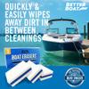 Boat Erasers 3-Pack by Better Boat - Cleaning Sponge for Scuff Marks & Grime, Marine Accessories & Gifts, Safe on Fiberglass Vinyl Gelcoat Deck Hull view 2