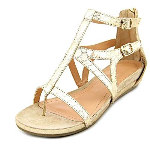 Kenneth Cole Reaction Gladiator Sandals Light Gold Size 6