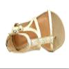Kenneth Cole Reaction Gladiator Sandals Light Gold Size 6 view 3