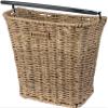 Basil Bremen Rattan Look Baseasy/Klickfix Front Basket - Seagrass, One Size view 1