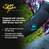7 iDP Sam Hill Lite Elbow Pads - Black & Blue (Large) view 2