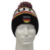 Soccer Team/Country Beanies w/Pom Pom, Cuff 12 inch - Germany/Black view 4