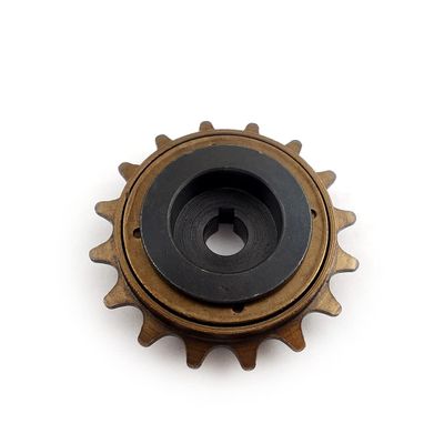 16T Freewheel for Unite Motor 1/2 Inch x 1/8 Inch Chain Freewheel Fit # 410 Bicycle Chain Custom Freewheel Base for Left Drive Motor (16T)