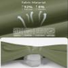 MAGCOMSEN Sweatpants for Men LightweightWorkout Quick Dry Water Repellent Hiking Pants Fishing Running Army Green 38 view 3