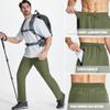 MAGCOMSEN Sweatpants for Men LightweightWorkout Quick Dry Water Repellent Hiking Pants Fishing Running Army Green 38 view 4