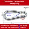 Homyall upgrade 53 Inch High Reach Tree Limb Hand Rope Chain Saw Cuts Branches Manual Pocket Chainsaw with 68 Sharp Blades on Both Sides for Gardening Camping Hiking Survival Gear-No Ropes Included view 3