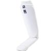 MOOTO Taekwondo Shin & Instep Protector Cotton White A Pair MMA Martial Arts Kick Boxing (2. L(Length 47cm or 18.5 inch)) view 1