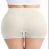 ESSENTIALS BY TUMMY TANK womens Seamless Shaping Short Thigh Shapewear, Nude, 1X-2X US view 3