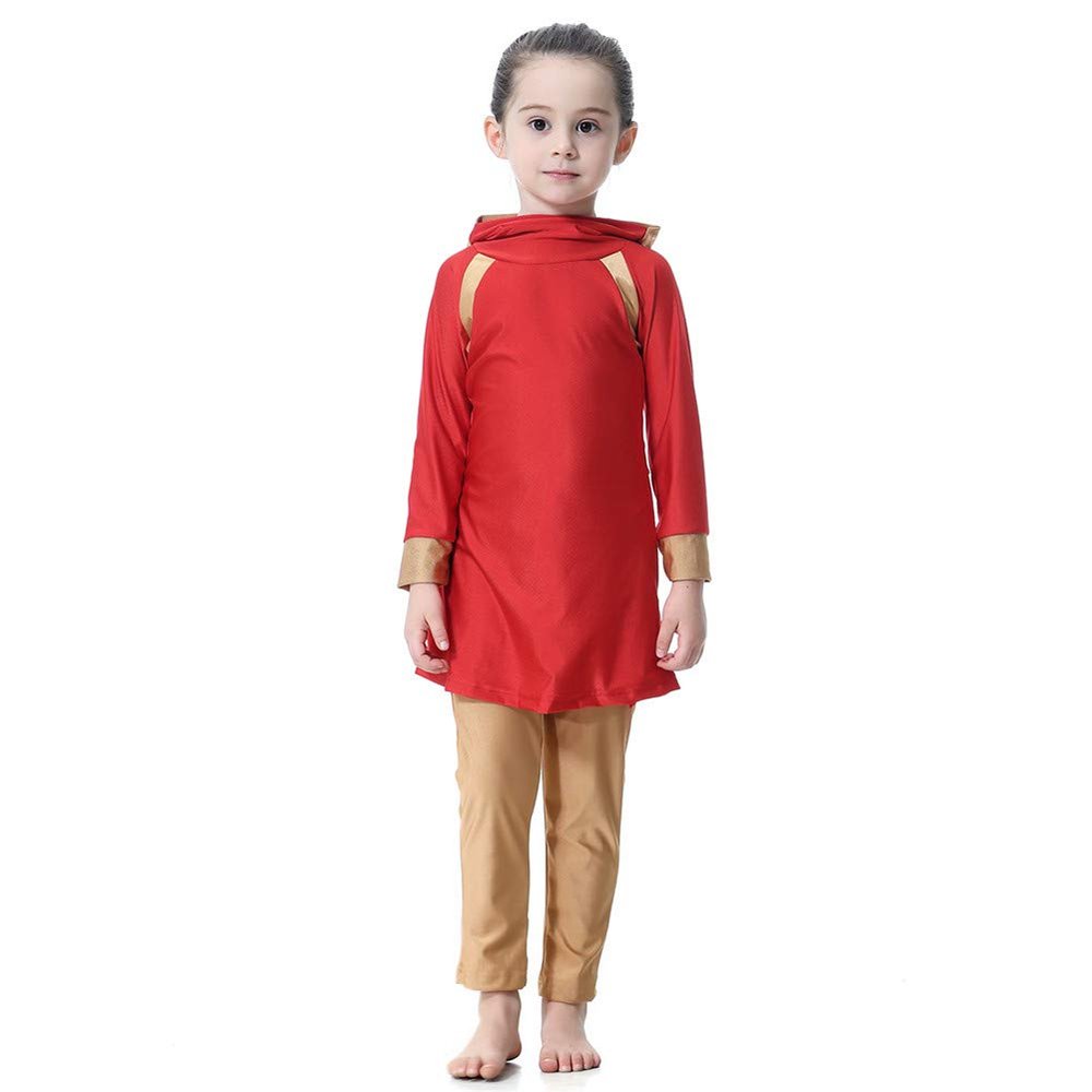 KXCFCYS Swimwear for Girls Kid Modest Swimsuits Swimming Beachwear Long-Sleeve Surfing Suit