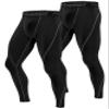 Roadbox 2 Pack Men's Compression Pants Cycling Tights Leggings Cooling Dry Underwear Bottoms Baselayer for Basketball Running view 1