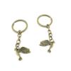 5 Items Keychain Keyring Key Tags Chains Rings Jewelry Bag Charms H4KN9 Peace Bird Pigeon view 1