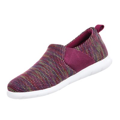 Isotoner Zenz Women's Balance Sport Mesh Slipper, Slip-On Shoe, Wild Rose, 8