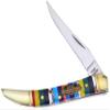 Steel Warrior Turquoise Bar Collection Toothpick 3" Pocket Knife view 1
