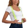 Action Ward Unisex Suspenders for Men and Women - 1" Width - Y Back with Strong Clips - One Size Fits All (Lime Green) view 4