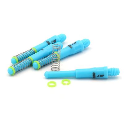 CUESOUL 4 pcs TERO AK7 Dart Shafts Built-in Spring Telescopic for Steel Tip Darts and Soft Tip Darts
