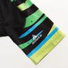 Uriah Men's Bicycle Bib Shorts White Gel Padded Tights Zebra Green Size 5XL(CN) view 3