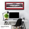2019 NHL Winter Classic (Bruins vs Blackhawks) - 44x18-inchDeluxe Framed Picture with Blackhawks Mat by Blakeway Panoramas view 4