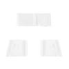 YiZYiF Mens Adults Dancer Costume Accessories Collar and Cuffs Set for Halloween Single Parties White One Size view 3