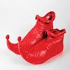 Rubies Adult Costume PVC Elf Shoes, Red, One Size for themed parties and Halloween view 1