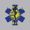 Oregon State Shaped EMT Flag Sticker Vinyl Decal Sticker Die Cut EMS Paramedic OR Made in USA view 1