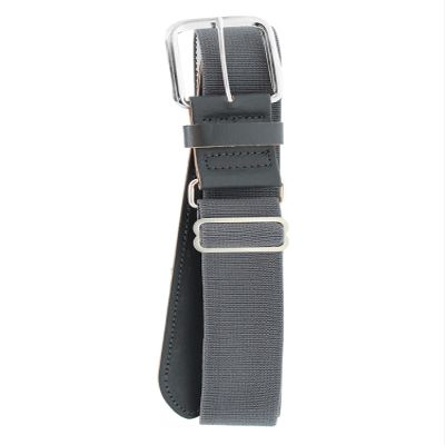 MadSportsStuff Performance Baseball Softball Belt (Youth, Graphite)