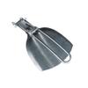 Xeminor Portable Folding Outdoor Spatula Stainless Steel Spatula Outdoor Cooking Supplies for Camping Hiking Outdoor Cooking Use 1Pcs Silver view 3