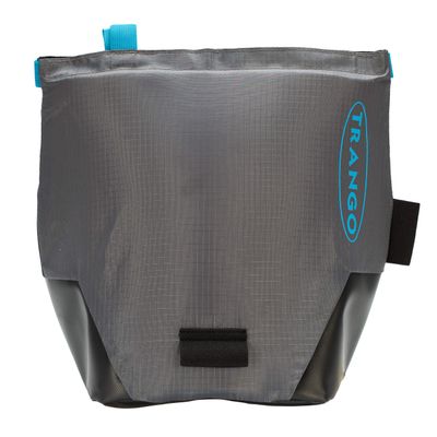 TRANGO Chaos Fleece-Lined Chalk Bucket (Blue, Standard Size) | Rock Climbing Accessories