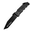Smith & Wesson Border Guard 10in High Carbon S.S. Folding Knife with 4.4in Tanto Blade and Aluminum Handle for Tactical, Survival and EDC view 3