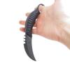 MASALONG Outdoor Survival Claw Tactical Knife Bear Finger Fixed Blade Knife with Sheath (Stone wash (s)) view 4