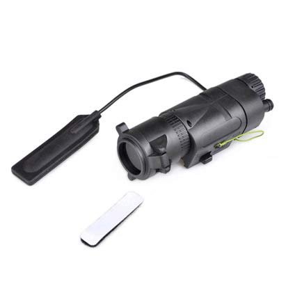 ArmorMason 200 Lumen Picatinny Mount LED Weapon Light with IR Filter (Black)