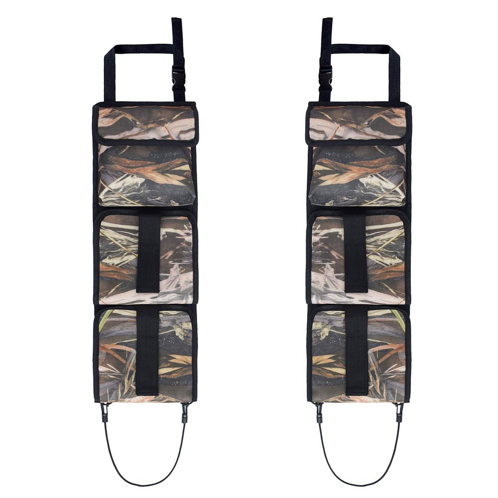 UNISTRENGH High Performance Hunting Gear Back Seat Gun Sling Holder Universal Fit for Truck SUV Car Shooting Accessories (2# Reed Camouflage)