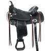 HILASON Western Horse Saddle American Leather Treeless Trail Pleasure | Barrel for Horses view 1