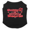 Guilty of Stealing Hearts - Valentine Dog Shirt (Black, X-Small) view 1
