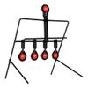 Allen Company Metal Resetting Target - 5 Targets (4 Gallery and 1 Resetting Target) - Solid Steel - Black view 1
