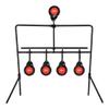 Allen Company Metal Resetting Target - 5 Targets (4 Gallery and 1 Resetting Target) - Solid Steel - Black view 4