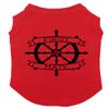 Tcombo First Mate Dog Shirt (Red, X-Large) view 1
