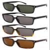 Edge I-Wear Square Sunglasses Women Men Geometric Sunglasses Tinted Lens 1305A-SD-3(BLK-DEMI.sd) view 3